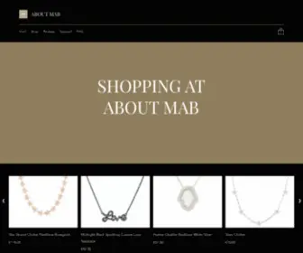 Aboutmab.com(JEWELERY STORE) Screenshot