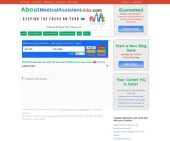 Aboutmedicalassistantjobs.com(Tufts University Health Service seeks Lead Medical Assistant to work as part of a multi) Screenshot