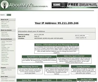 Aboutmyip.com(About your IP address) Screenshot