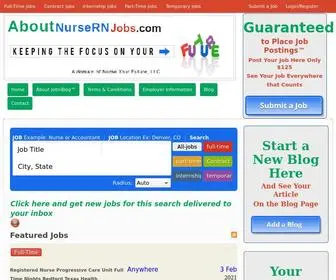 Aboutnursernjobs.com(Bedford texas) Screenshot