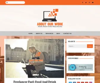 Aboutourwork.com(Small Business Networking) Screenshot