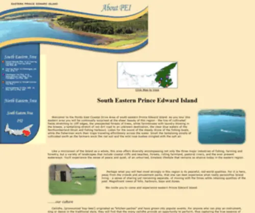 Aboutpei.ca(About Prince Edward Island) Screenshot