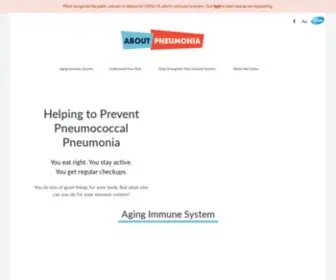 Aboutpneumonia.com(About Pneumonia) Screenshot