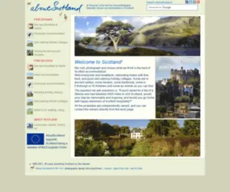 Aboutscotland.com(About Scotland bed and breakfast) Screenshot