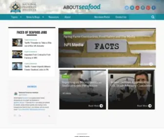 Aboutseafood.com(The National Fisheries Institute (NFI)) Screenshot