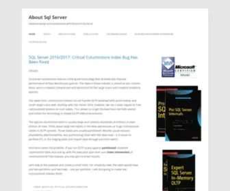 AboutsqLserver.com(About Sql Server) Screenshot