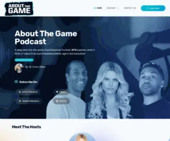 Aboutthegamepodcast.com(About The Game Podcast) Screenshot
