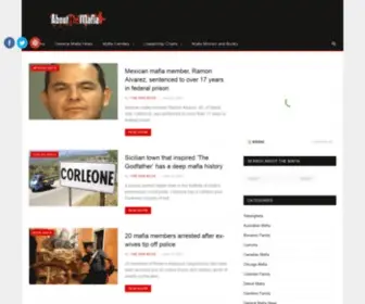 Aboutthemafia.com(About The Mafia) Screenshot