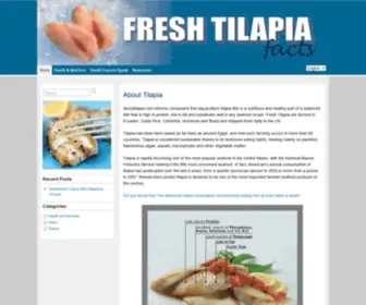 Abouttilapia.com(About Tilapia) Screenshot