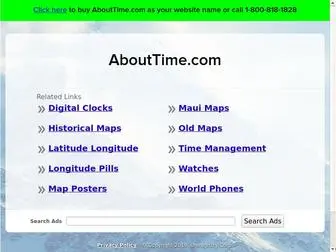 Abouttime.com(About Time) Screenshot