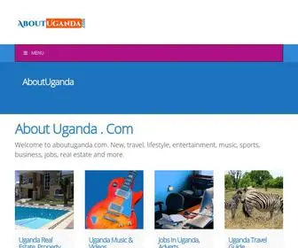 Aboutuganda.com(About Uganda .Com) Screenshot