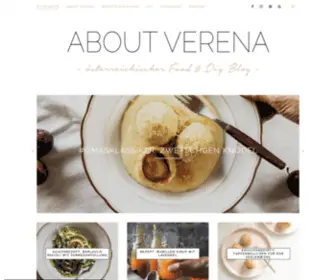 Aboutverena.com(Und DIY) Screenshot