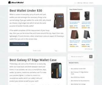 Aboutwallet.com(About Wallet) Screenshot