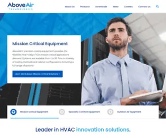 Aboveair.com(AboveAir Technologies) Screenshot