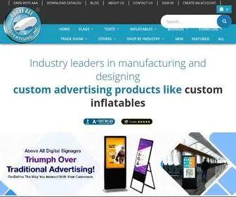 Abovealladvertising.net(Advertising Flags & Banners) Screenshot