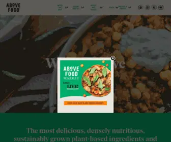 Abovefood.com(ABOVE FOOD) Screenshot