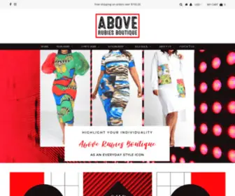 Aboverubiesboutique.com(Above Rubies Boutique) Screenshot