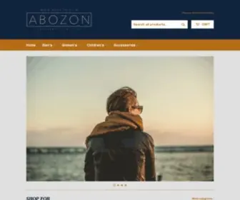 Abozon.com(Your Leather Collection) Screenshot