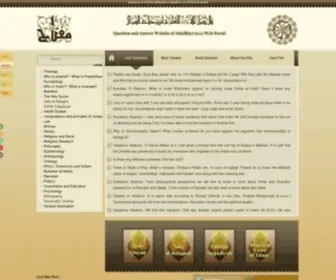 ABP-Miftah.com(Islamic Question and Answer website Affiliated to Ahlulbayt (a.s)) Screenshot