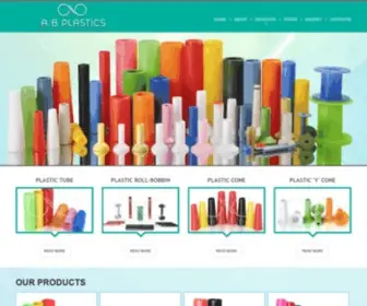 Abplastics.co.in(A.B) Screenshot