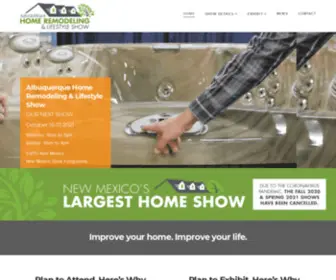 AbqHomeshows.com(Home Remodeling Expo) Screenshot