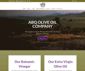 AbqOliveoilco.com(ABQ Olive Oil Company) Screenshot