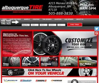 AbqTireinc.com(Albuquerque Tire Inc) Screenshot