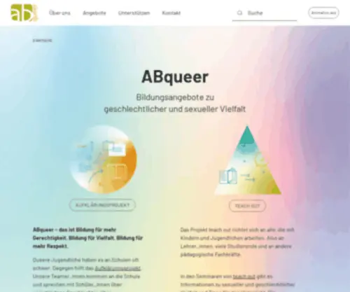Abqueer.de(ABqueer e.V) Screenshot
