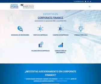 Abra-Invest.com(Corporate Finance) Screenshot