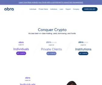 Abra.com(Conquer Crypto) Screenshot
