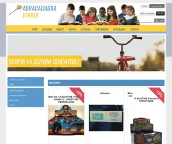 Abracadabrajunior.it(Abracadabra Junior) Screenshot