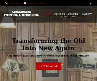 Abracadabrastrippingandrefinishing.ca(Furniture Restoration Bruce County) Screenshot