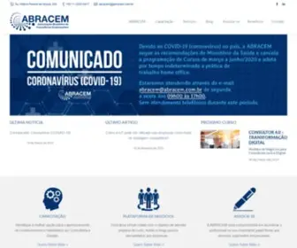 Abracem.com.br(Asociação consultores) Screenshot