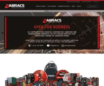 Abracs.com(Abracs abrasives and accessories) Screenshot