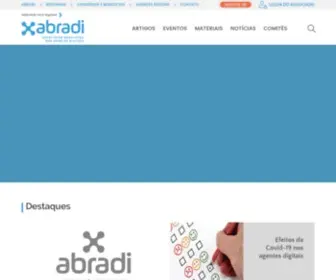 Abradi.com.br(Associação Brasileira dos Agentes Digitais) Screenshot