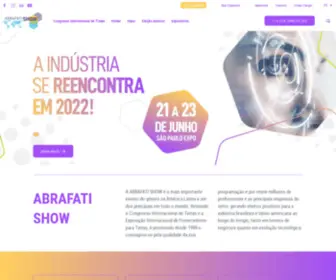 Abrafatishow.com.br(Evento mais reconhecido do setor de tintas na América Latina) Screenshot