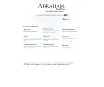 Abrahamsearch.com(Http://www.abrahamsearch.it) Screenshot