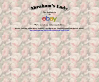 Abrahamslady.com(Abraham's Lady) Screenshot