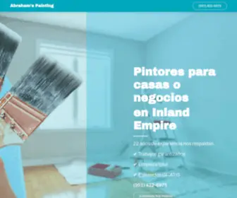 Abrahamspaintingservices.com(Pintores de casas) Screenshot