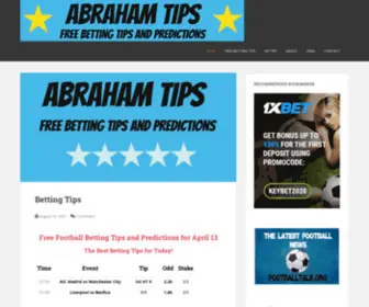 Abrahamtips.com Screenshot