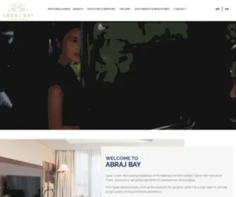 AbrajBay.com.qa(Abraj Bay) Screenshot