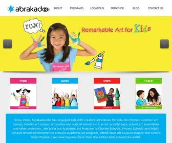 Abrakadoodle.com(Art Classes) Screenshot