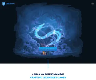 Abrakam.com(Abrakam is an independant game company based in Belgium. Our mission) Screenshot