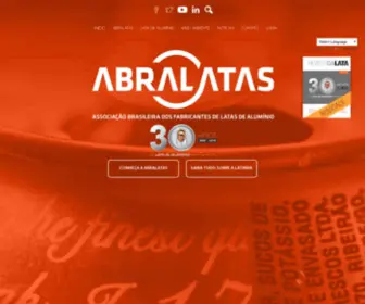 Abralatas.org.br(Abralatas) Screenshot