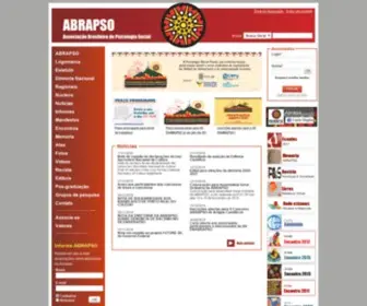 Abrapso.org.br(Associação Brasileira de Psicologia Social) Screenshot