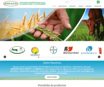 Abrasa.com.ni(Bienvenidos a nuestro Sitio) Screenshot