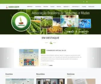 Abrasem.com.br(Sementes) Screenshot