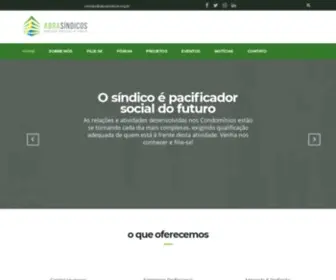 Abrasindicos.org.br(Associação Brasileira de Síndicos) Screenshot