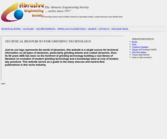 Abrasiveengineering.com(ABRASIVE ENGINEERING SOCIETY) Screenshot