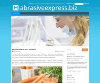 Abrasiveexpress.biz(Abrasive Express) Screenshot